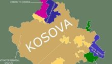 Publikohet harta e ndarjes së Kosovës, profesori zbulon edhe një arsye pse u formua qeveri tjetër (FOTO)
