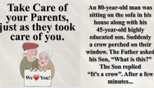 Respect Your Parents In Their Old Age – Heart Touching Story