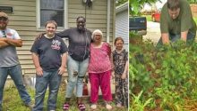 Students earn PE credits by doing yard work for elderly and those with disabilities