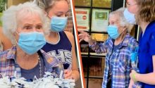 Elderly Lady Can’t Believe She Has Visitors after Years of Being Lonely in a Nursing Home