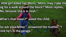 Mom tells daughter “don’t walk the dog,” but dad has a solution and it’s hilarious