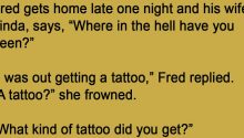 Fred Gets Home Late One Night