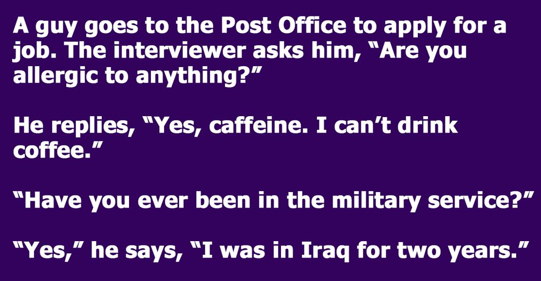 Man Applies for Post Office Job and Is Surprised by the Work Schedule