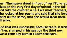 Teacher’s Heart Breaks After Reading Her Worst Student’s Personal File