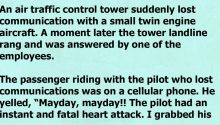 Pilot finds himself in trouble, but his message for air traffic controller is hilarious