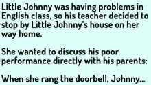 Johnny Was Having Problems In English Class