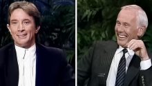 Johnny Can’t Stop Laughing at Martin Short’s Spot-On Impressions