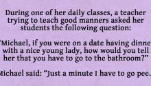 A Teacher Tries To Teach This Kid A Lesson In Manners. His answer is fantasic