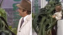 Laughs are guaranteed when Tim Conway gets globbered by a houseplant (VIDEO)