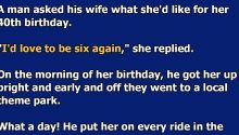 A Man Takes His Wife On A Birthday She’ll Never Forget