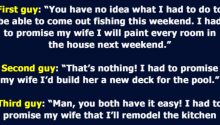 4 Married Guys Start Talking About Their Wives While Fishing