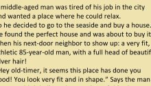 A Middle-Aged Man Was Tired Of His Job