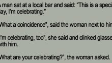 A Wife Was Celebrating Her Pregnancy News In A Bar