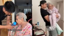 Grandson Devotes All His Time Caring for Grandma To Prevent Family From Putting Grandma In Care Home