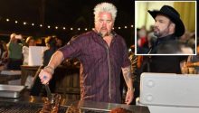 Guy Fieri Cancels Garth Brooks’ Regular Reservation: “There’s No Bud Light Here”