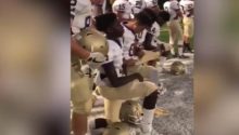 High school football team decided to take a knee for the anthem, the refs taught them a lesson