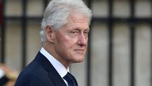Bill Clinton with tears in their eyes make the sad announcement…