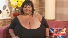 US woman has largest natural breasts in world
