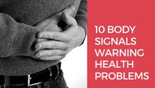10 Body Signals Warning Health Problems