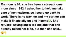 An Elderly Lady Put Her Cheeky Daughter in Her Place, Who Decided to Use Her As a Free Babysitter for The Kids