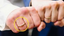 What does it mean to wear a ring on the right hand?