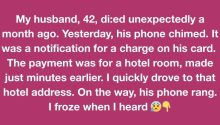 The Hotel Room Charge That Brought Him Back—For a Moment