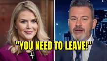 Karoline Leavitt KICKED OFF Jimmy Kimmel Live —The EPIC Live TV Moment That Had Everyone Talking