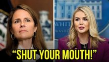 Shockwave in the courtroom — Leavitt insults Biden, but it’s Bondi’s lightning-fast move that leaves America stunned. In just 7 minutes, the courtroom descended into chaos: after the judge slapped Leavitt with a $100,000 fine for lashing out at President Biden, Florida’s “iron lady” Pam Bondi made her move. No warning. No hesitation. Just the cold snap of handcuffs — and a wave of shock rippling through the room. What set it all off? Why did Bondi strike so quickly? And what did Leavitt shout as he was dragged away? The moment that’s shaking the nation is right here