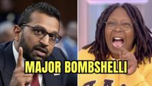 Kash Patel LEAVES ‘The View’ in CHAOS—One Sentence Changed Everything