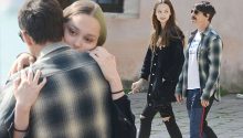 Red Hot Chili Peppers frontman Anthony Kiedis, 62, appeared cheerful and comfortable while enjoying a romantic weekend in Venice with his brunette partner, leaving his 19-year-old fiancée at home with their children