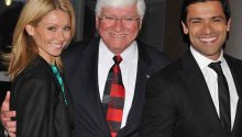 Joseph Ripa, Kelly Ripa’s father, spoke about his somewhat “awkward” relationship with Mark’s father: “The kids take care of us in their home, while Mark’s parents have to live separately…”