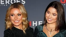 Kelly Ripa talks about her daughter Lola planning to run away with her British boyfriend after she and Mark decided they wanted Lola to return to the U.S.: ‘She never listens to us.’