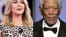 Karoline Leavitt was mercilessly lectured by Morgan Freeman on the topic of RaCIST and INEQUaLITY on live TV!