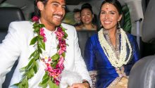 A breathtaking moment from the wedding of U.S. Director of National Intelligence Tulsi Gabbard and her husband, Abraham Williams. Their heartwarming love story and traditional Hindu-style ceremony enchanted many