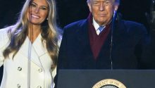 Fox News Viewers Were Cracking Up as Melania Trump Joined the President for the National Christmas Tree Lighting — and Her Reaction Stole the Show