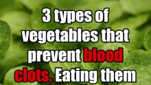 3 types of vegetables that prevent blood clots. Eating them regularly can help prevent strokes