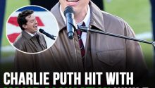 Charlie Puth hit with accusation while singing US national anthem at Super Bowl