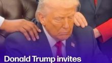 Trump Hosts Pastors From Across the US for a Prayer Gathering