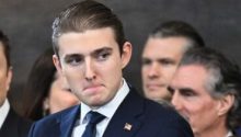 Why Barron Trump always carry a black backpack to class